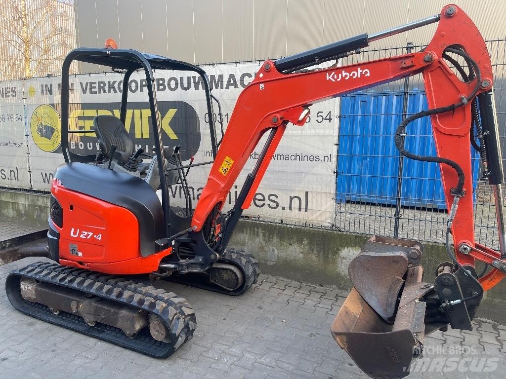 Kubota U 27-4 Mini bageri < 7t