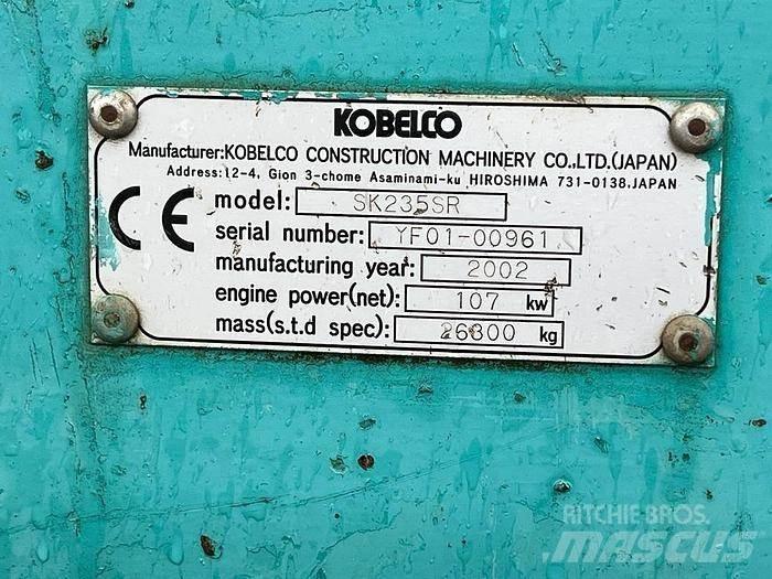 Kobelco SK235 SR Polovni specijalni bageri