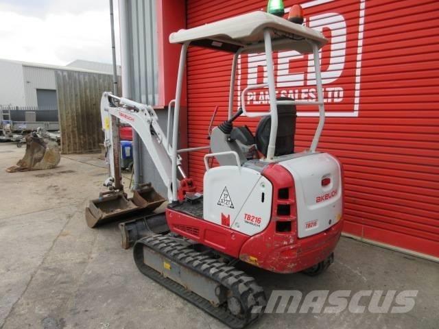 Takeuchi TB 216 Mini bageri < 7t