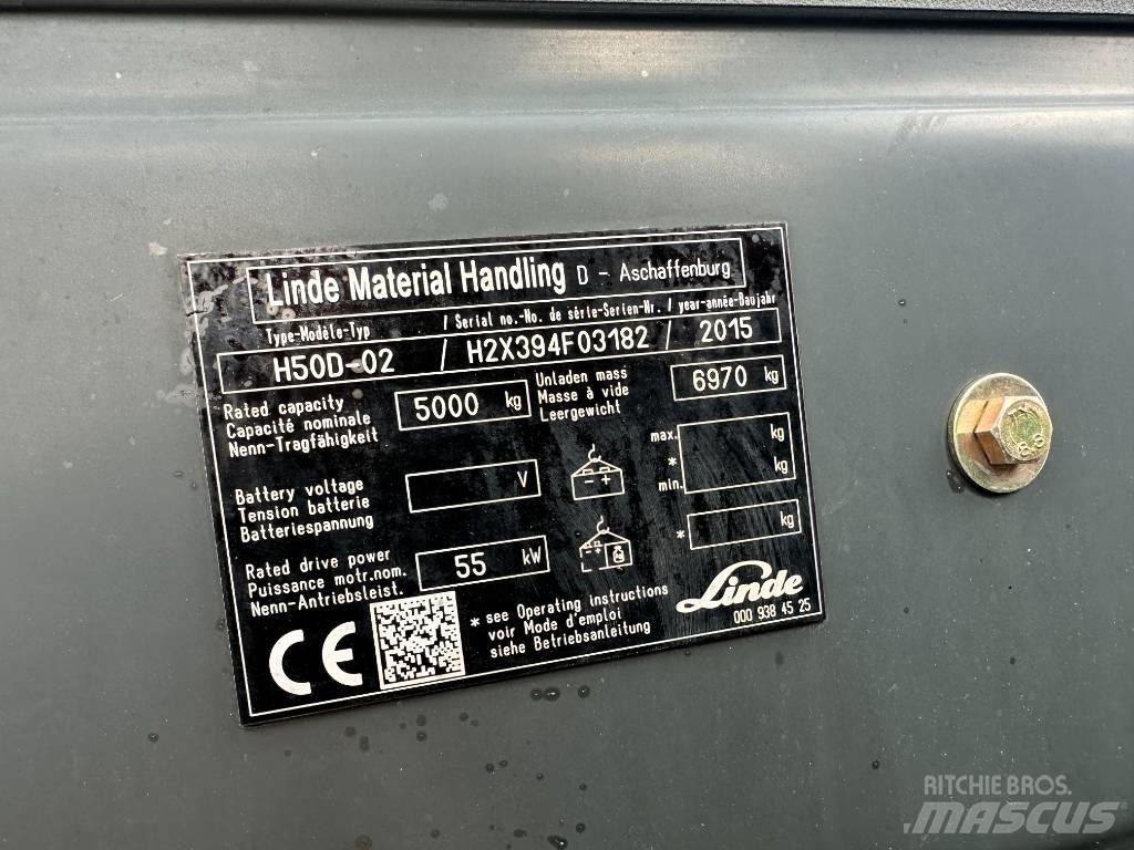 Linde H 50 D Dizelski viljuškari