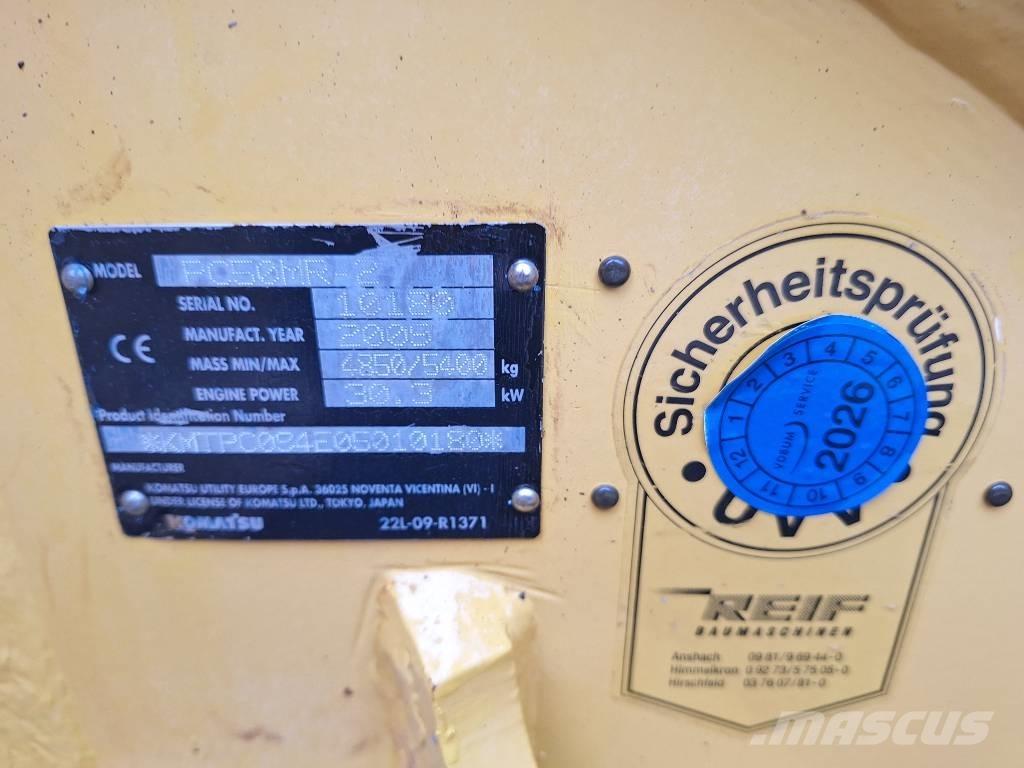 Komatsu PC 55 MR-2 Mini bageri < 7t