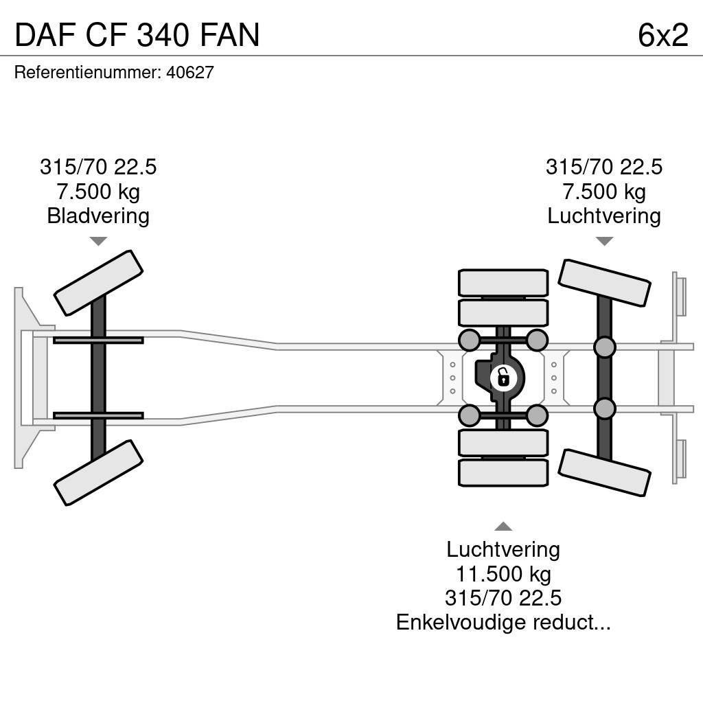 DAF CF 340 FAN Kamioni za otpad