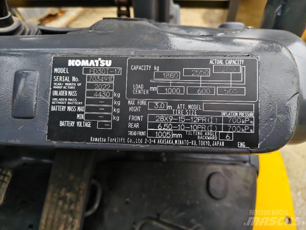 Komatsu 30 Dizelski viljuškari