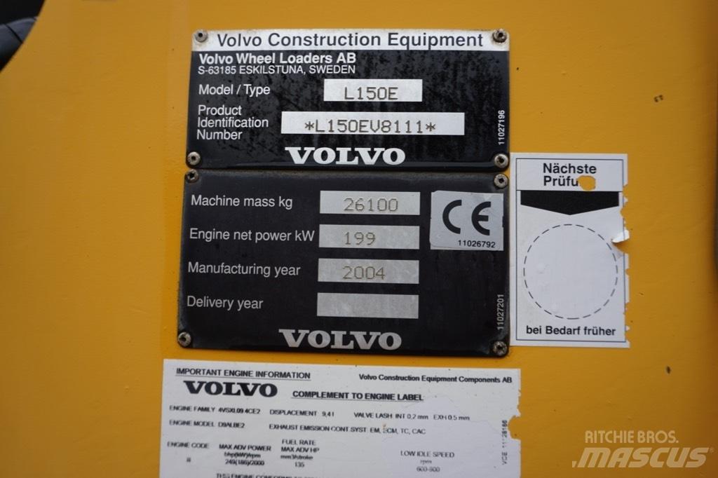 Volvo L 150 E Utovarivači na točkove