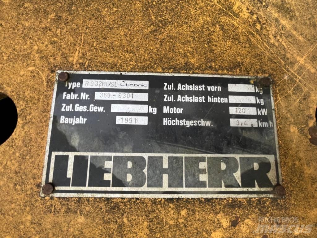 Liebherr 932 Bageri guseničari