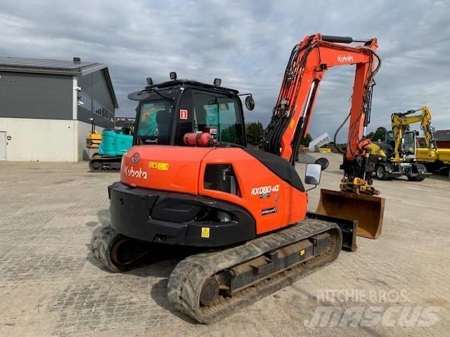 Kubota KX 080-4 Midi bageri 7t – 12t