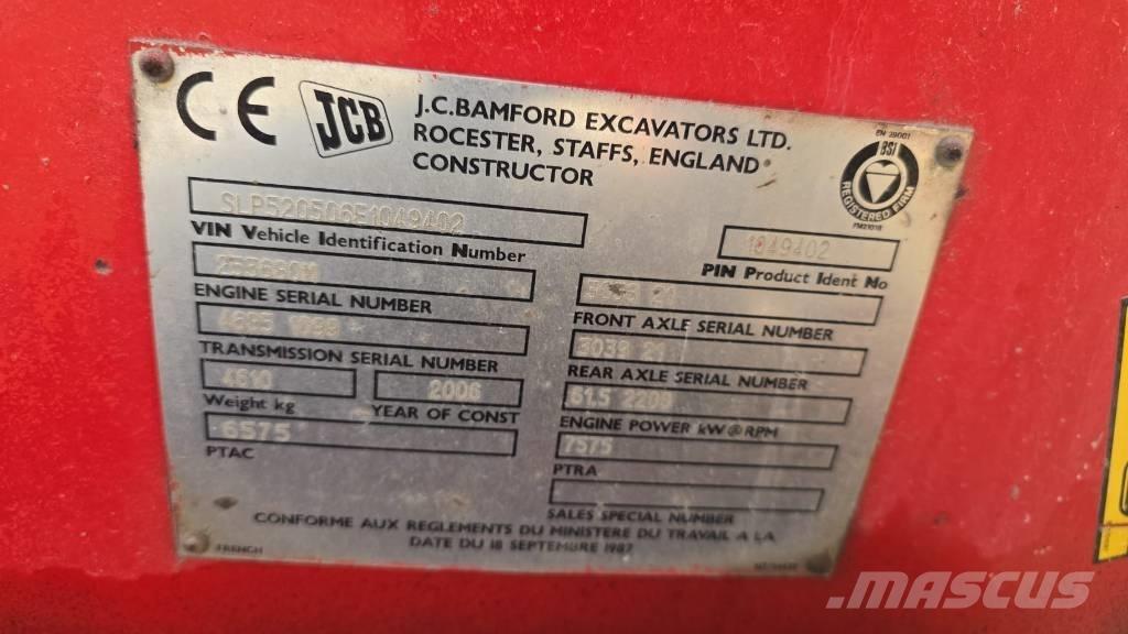 JCB 520-50 Teleskopski viljuškari