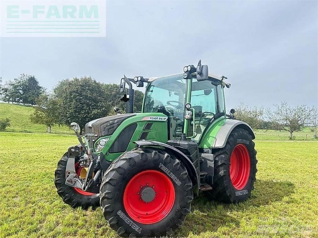 Fendt 516 vario Traktori