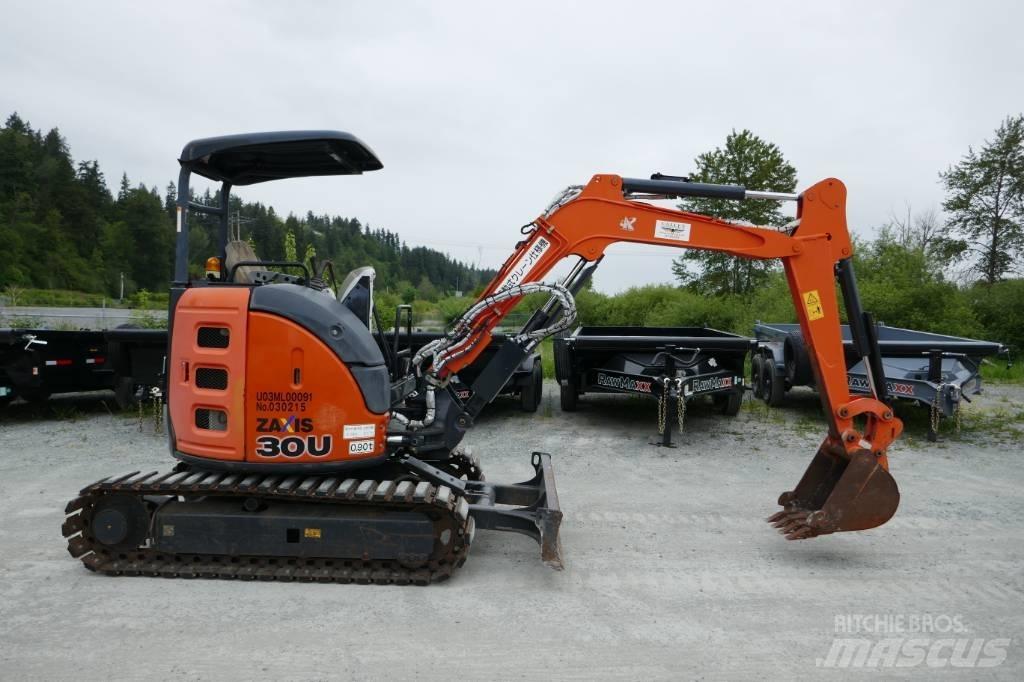 Hitachi ZX 30 U-5 A Mini bageri < 7t