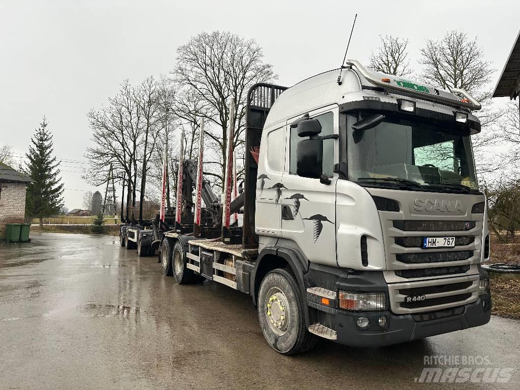 Scania R440 Kamioni za drva Šticari