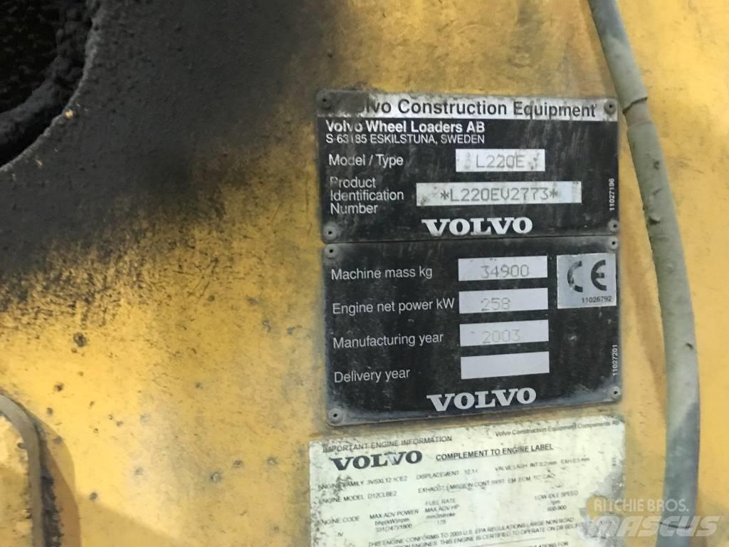 Volvo L 220 E Utovarivači na točkove