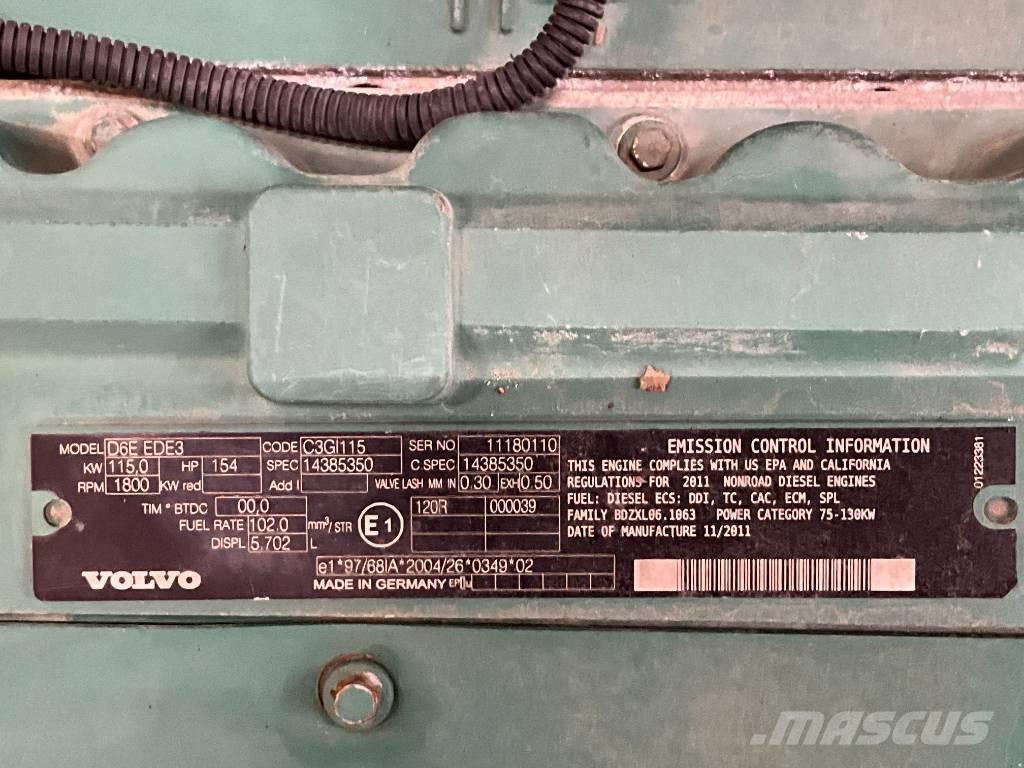 Volvo EW 160 C Bageri točkaši