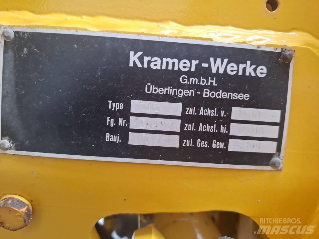 Kramer 212 Utovarivači na točkove