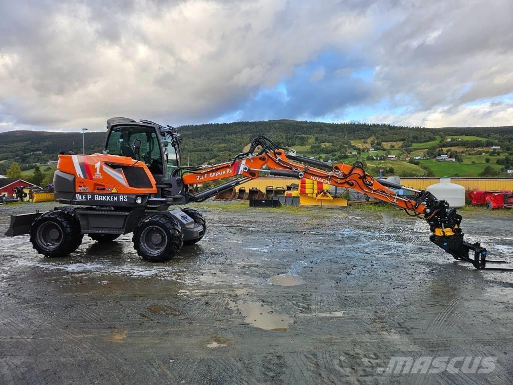 Hitachi ZX 95 W-7 Bageri točkaši