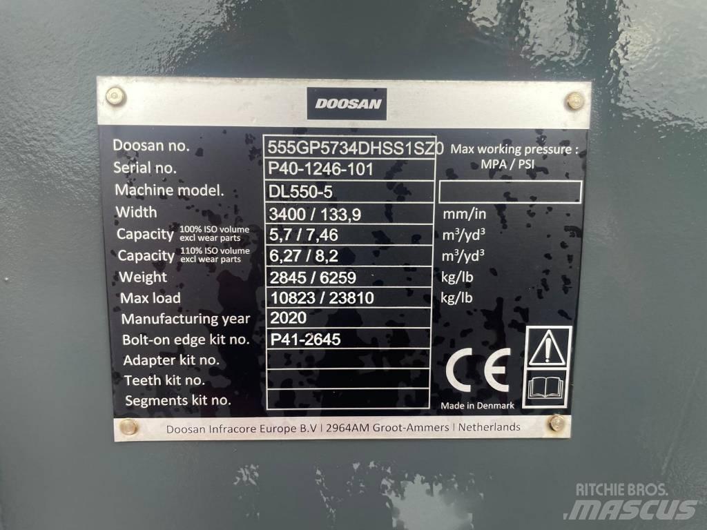 Doosan DL550 Kašike / Korpe