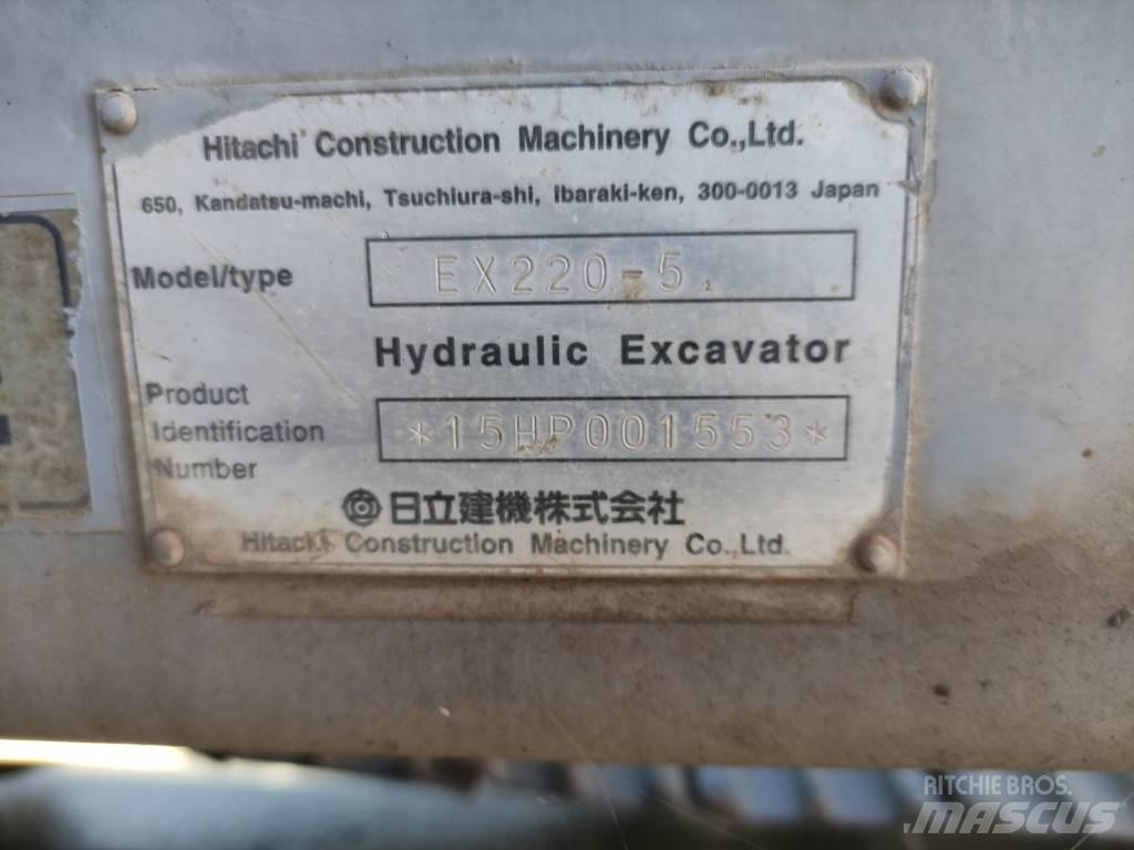 Hitachi EX 220-5 Bageri guseničari