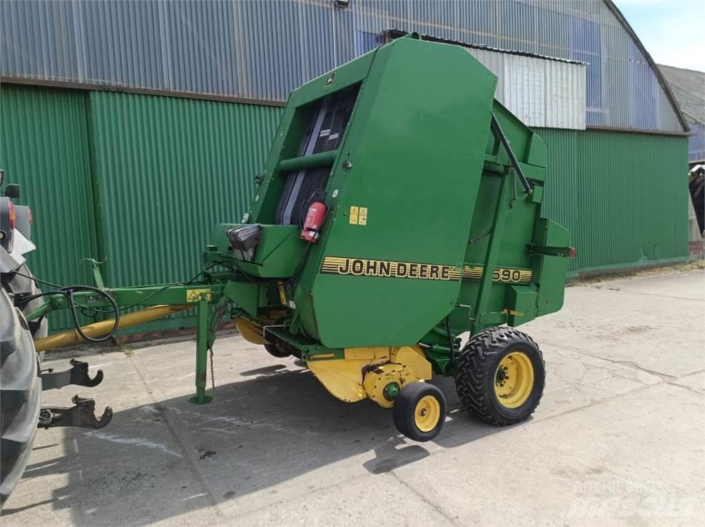 John Deere 590 Prese/balirke za rolo bale