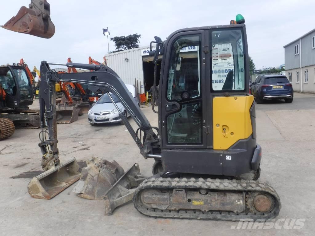 Volvo ECR 25 D Mini bageri < 7t