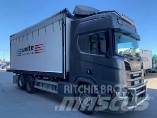Scania R580 Flisbil Kamioni za piljevinu