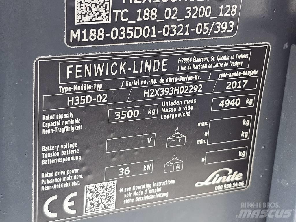 Linde H35D-02 Dizelski viljuškari