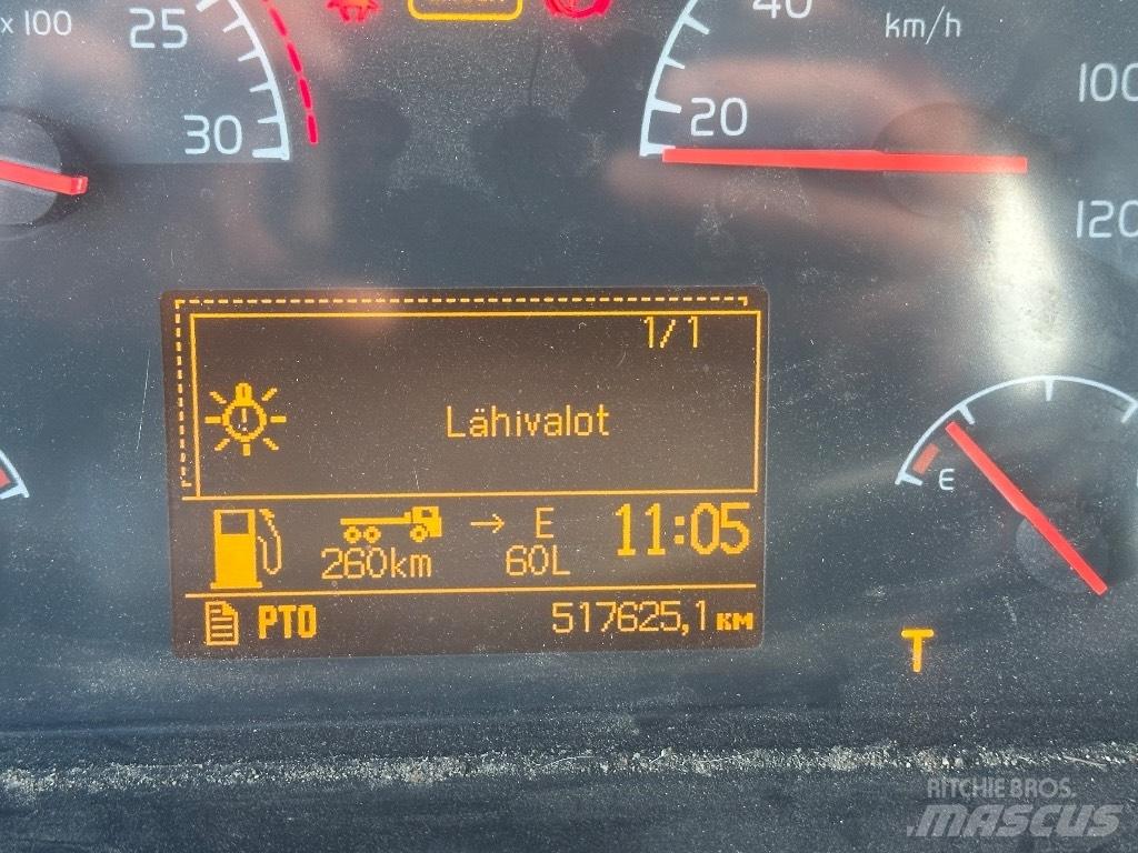 Volvo FH 440 6x4 Rol kiper kamioni sa kukom za podizanje tereta