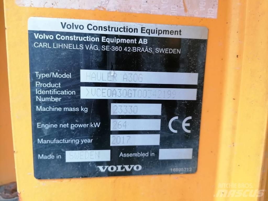 Volvo A 30 G Zglobni damperi