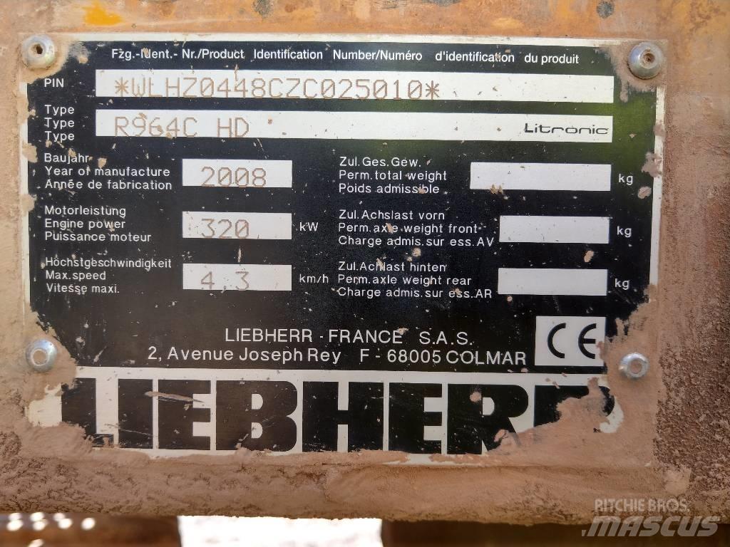 Liebherr R 964 C HD Bageri guseničari