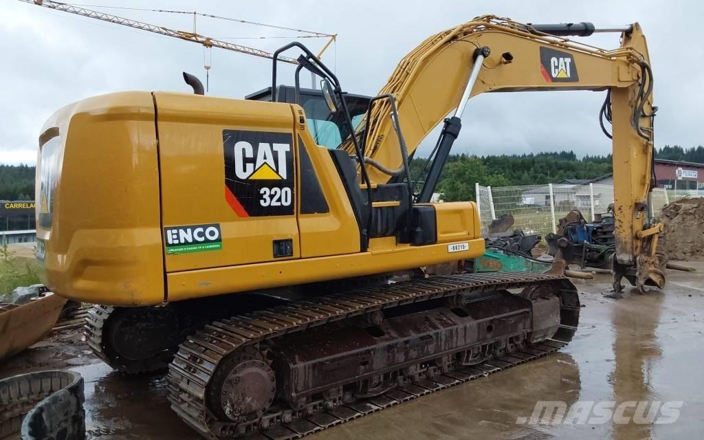 CAT 320 EL Bageri guseničari