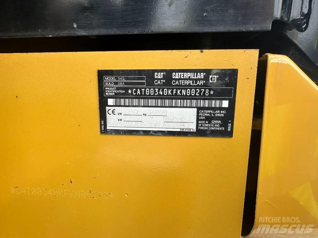 CAT 340 Bageri guseničari
