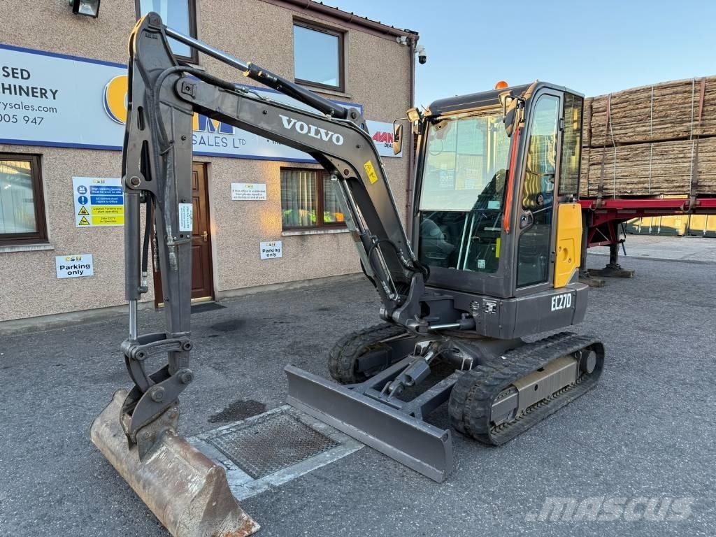 Volvo EC 27 D Mini bageri < 7t