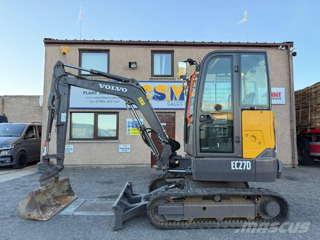 Volvo EC 27 D Mini bageri < 7t