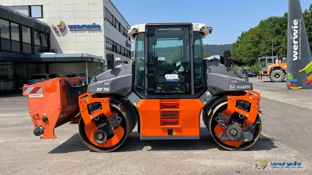 Hamm DV+ 70iVV-S Valjci sa duplim bubnjem
