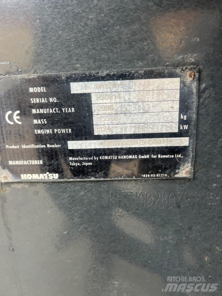 Komatsu WA 320-5 Utovarivači na točkove