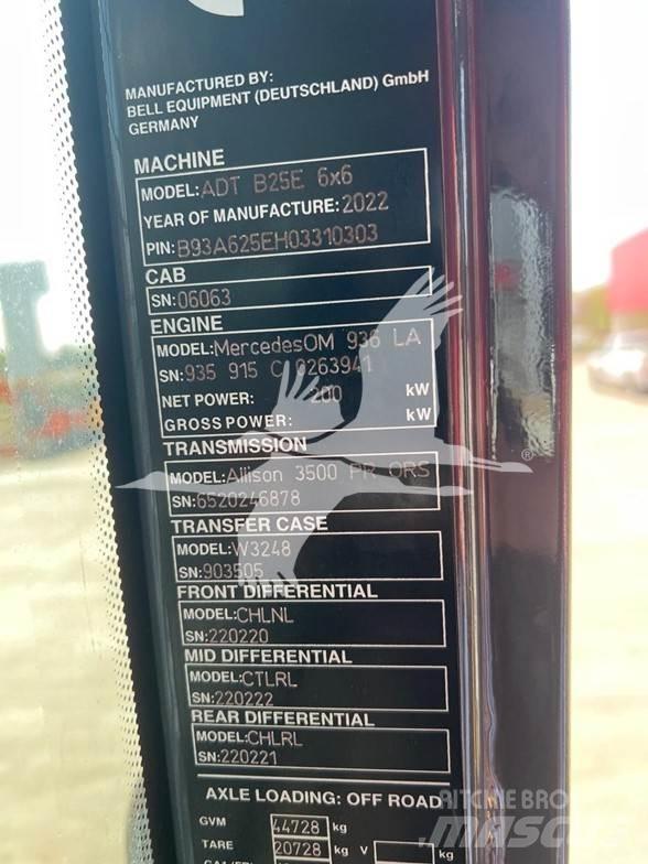 Bell B25E Zglobni damperi