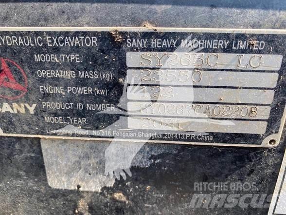 Sany SY265CLR Bageri guseničari