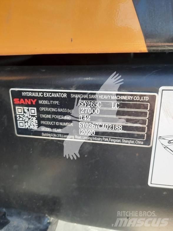 Sany SY265CLR Bageri guseničari