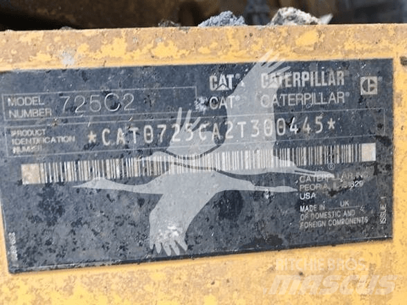 CAT 725C2 Zglobni damperi