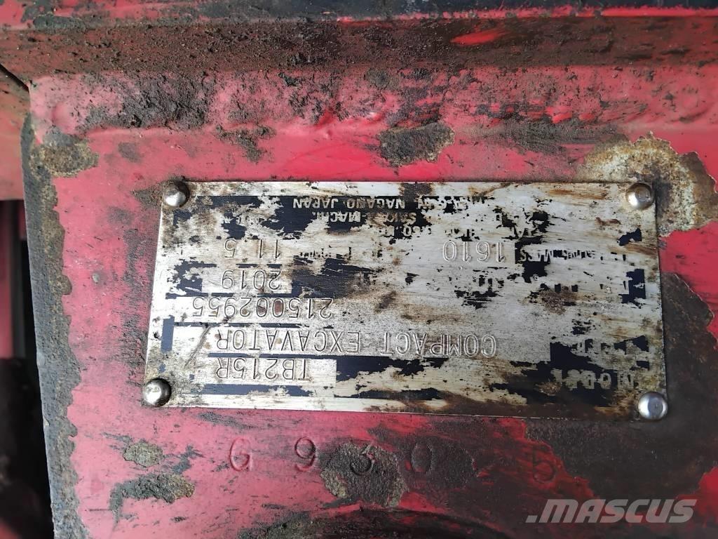 Takeuchi TB 215 R Mini bageri < 7t