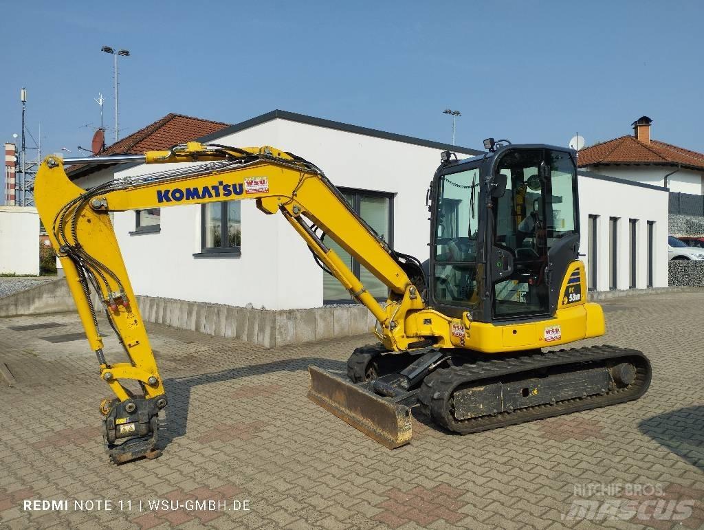 Komatsu PC58 MR-5 Mini bageri < 7t