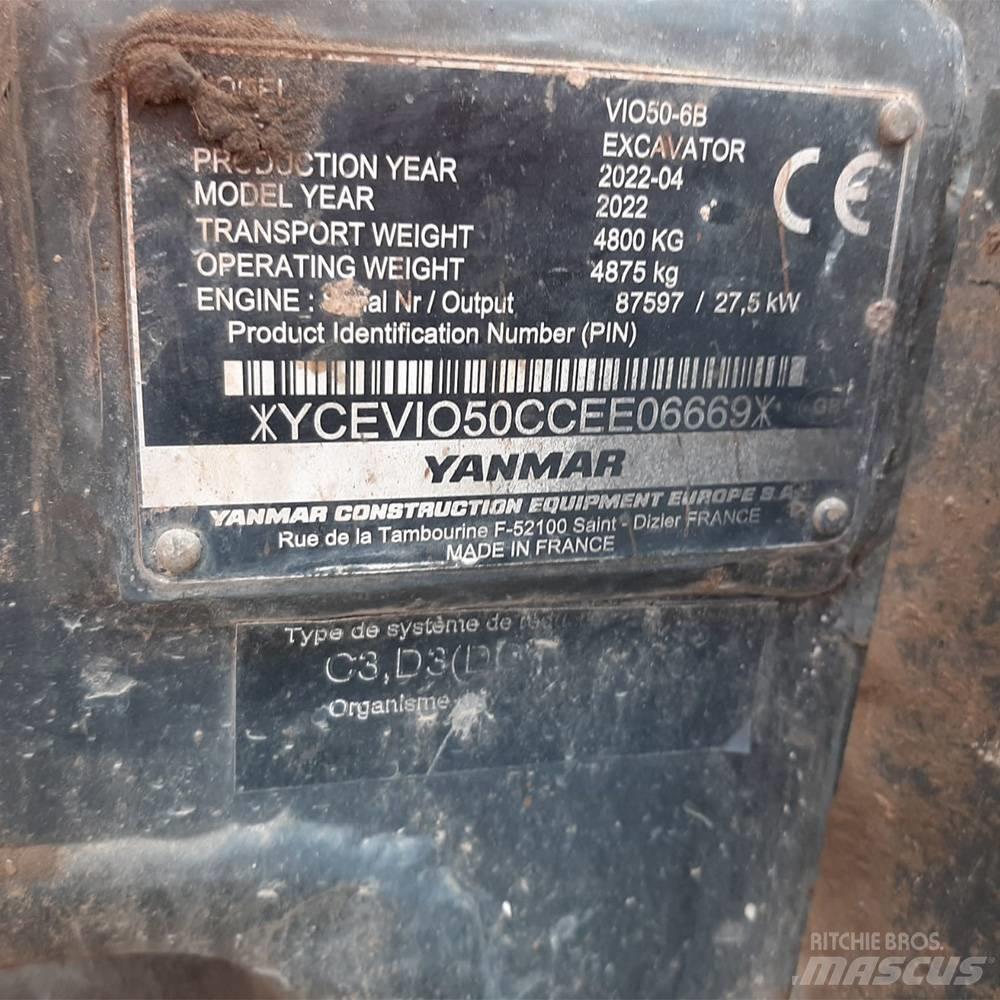 Yanmar Vio 50 Mini bageri < 7t