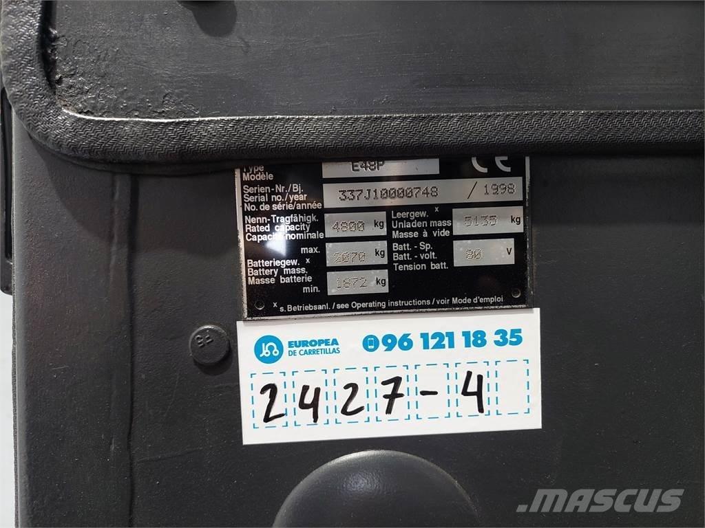 Linde E48P Električni viljuškari