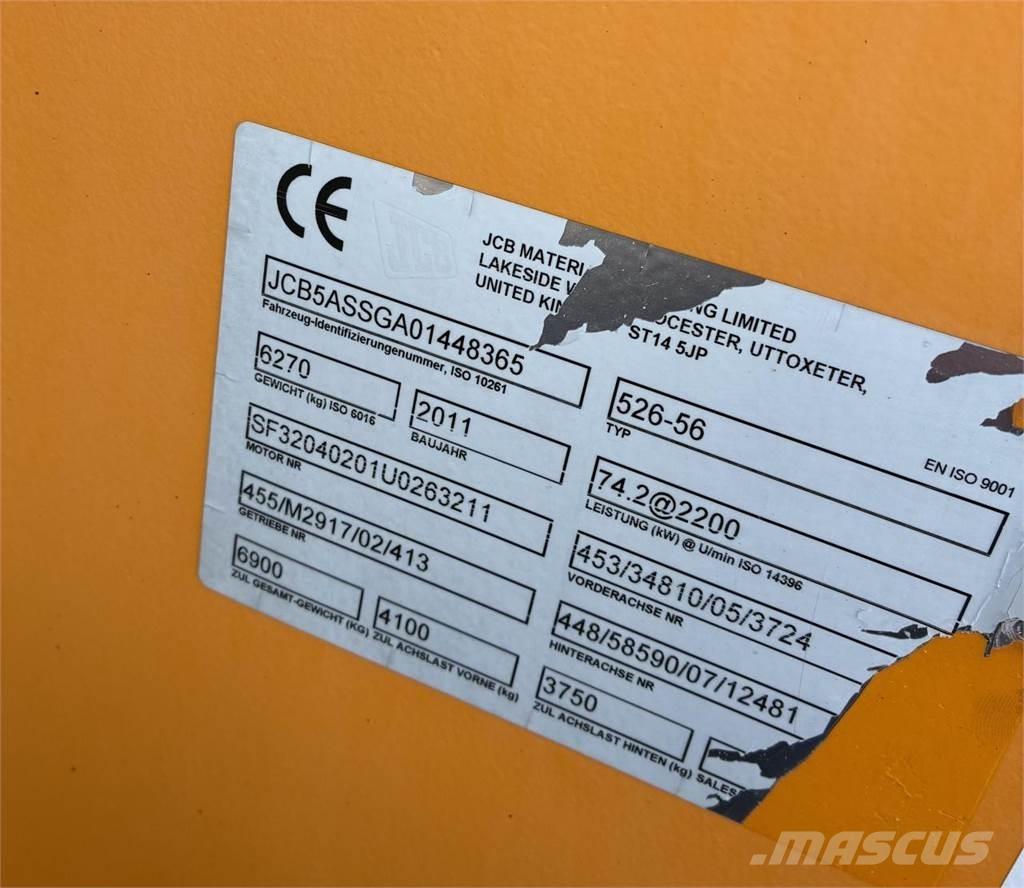 JCB 526-56 Poljoprivredni teleskopski utovarivači