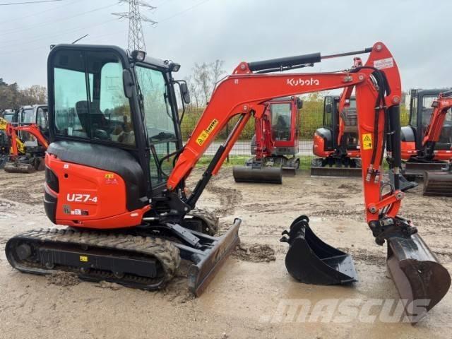 Kubota U 27-4 Mini bageri < 7t