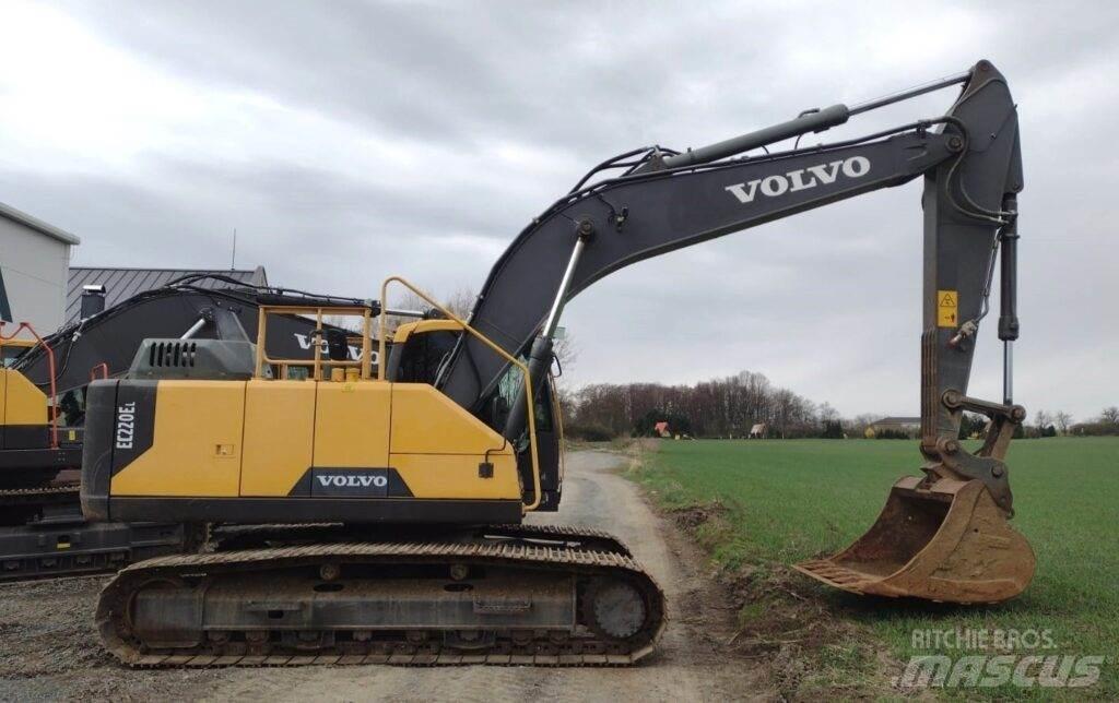 Volvo EC220EL Bageri guseničari