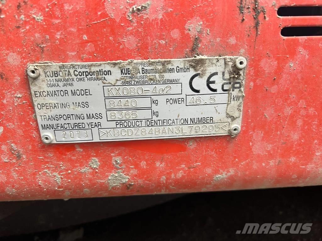 Kubota KX 808-4 A2 Mini bageri < 7t