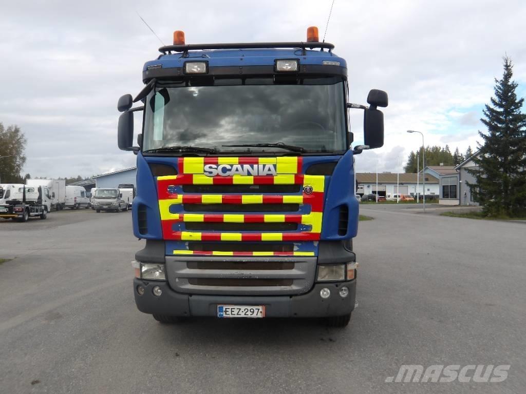 Scania R480 6x2 Rol kiper kamioni sa kukom za podizanje tereta