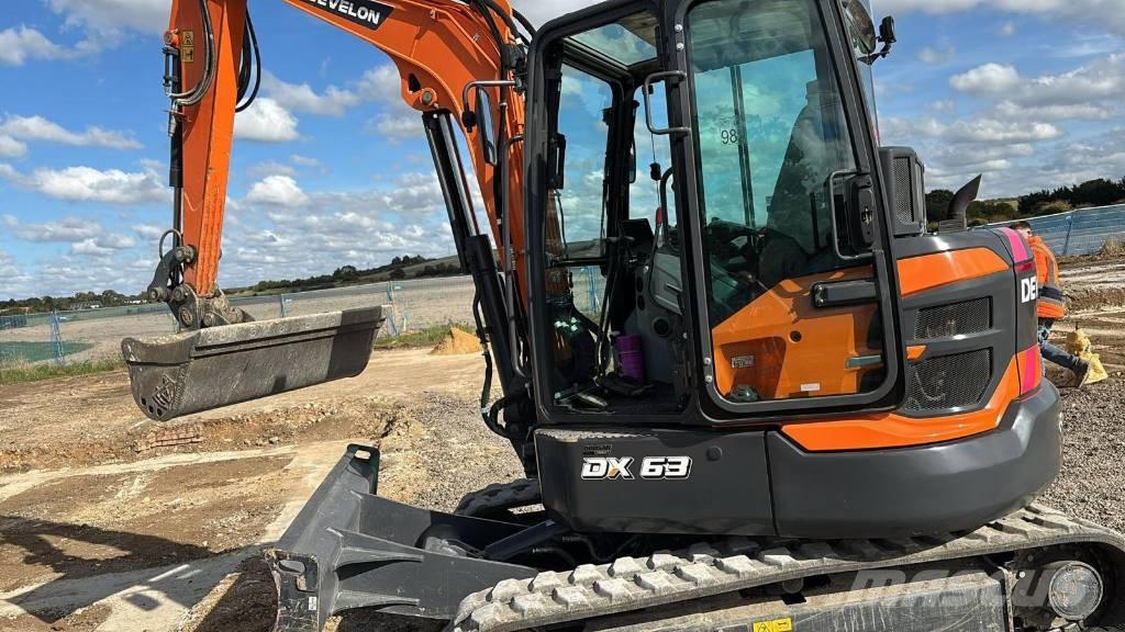 Develon DX 63-7 Mini bageri < 7t