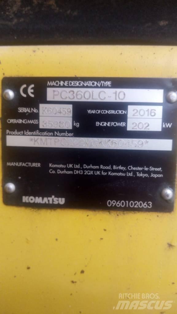 Komatsu PC 360 LC-10 Bageri guseničari