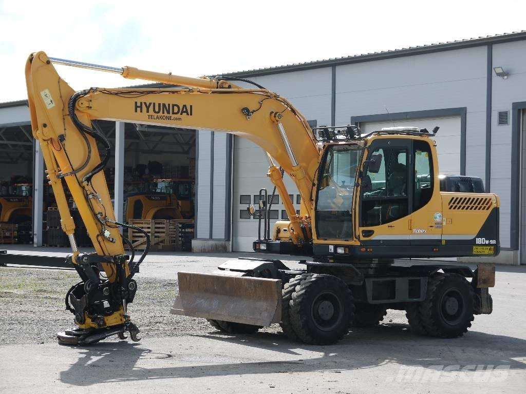 Hyundai R 180 W-9A Bageri točkaši