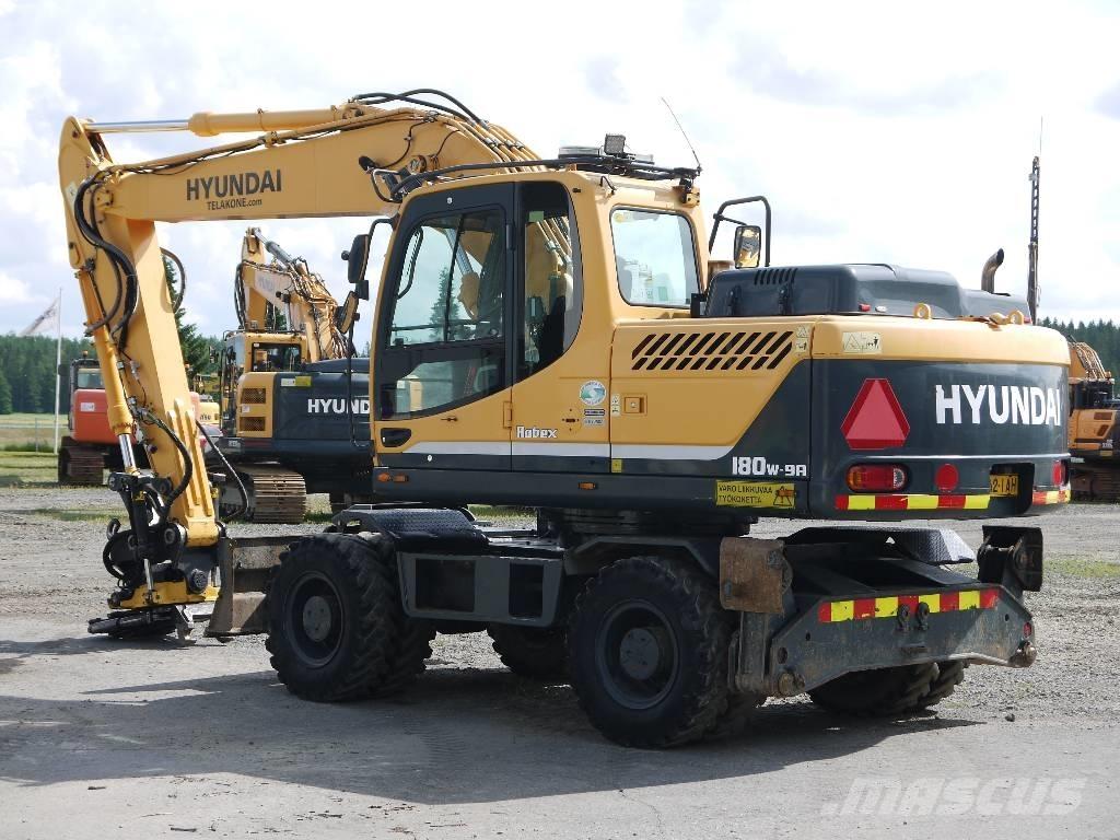 Hyundai R 180 W-9A Bageri točkaši